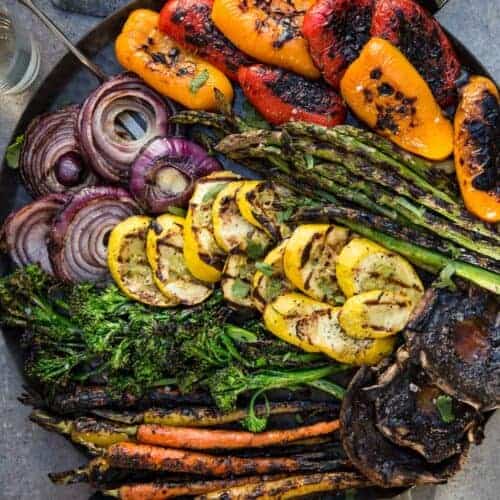 Vegetable grill option